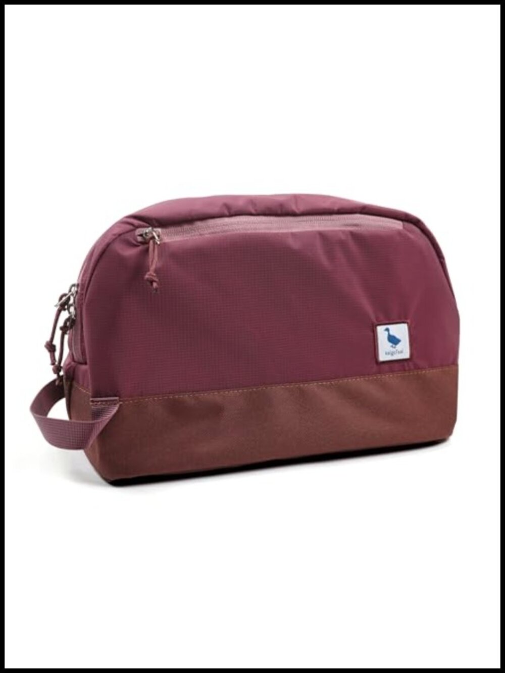 8L Travel Toiletry Bag Waterproof TPU Wet/Dry Compartment Nylon